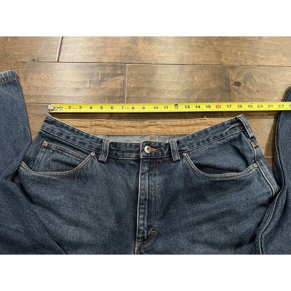 Duluth Trading Co Mens Blue Denim Jeans Size 38x32 100% Cotton 3237-18 - Picture 11 of 12